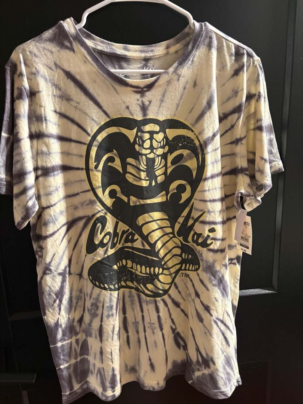 Fifth Sun Cobra Kai Tie Dye Graphic T-Shirt Size Large